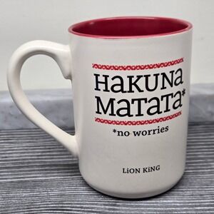 Hallmark Disney The Lion King Hakuna Matata No Worries Tea Coffee Mug Cup